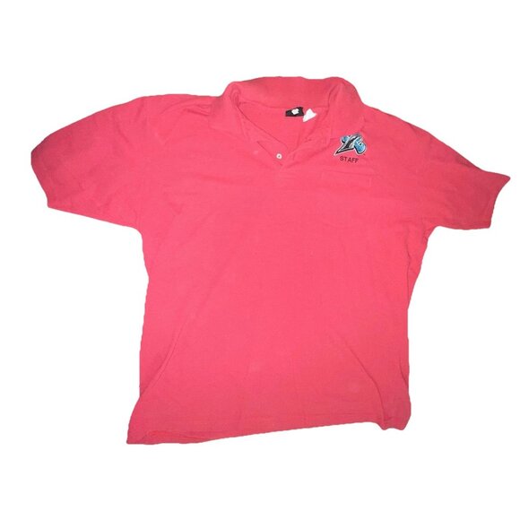 New Haven Ravens Minor League Staff Polo Medium Country Cotton Baseball Vintage - Picture 2 of 7